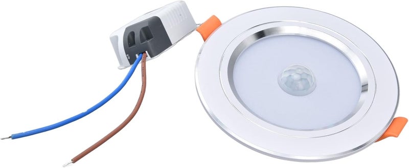 GLOGLOW Downlight Light, High Brightness Dimmable Motion Sensor Light with 120 Degree Wide Angle and 5m Induction Distance, for Corridor Balcony Toilet Parking Lot 9W LED Flush Mount (Warm) - Image 2
