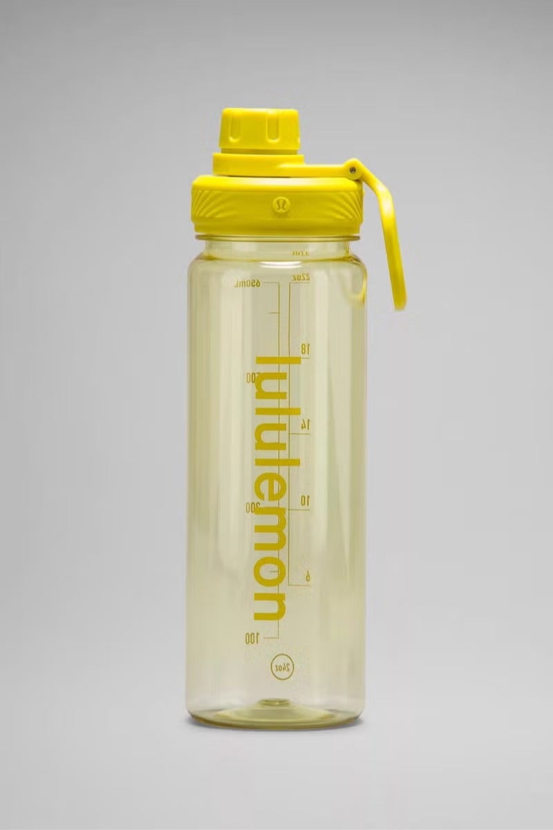 Lululemon Back to Life Outdoor Sport Transparent Water Bottle 710ml - Image 1