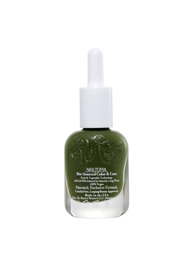 Nailtopia Bio-Sourced, Chip Free Nail Lacquer - All Natural, Strengthening Biotin and Superfood-Infused Polish - Chip Resistant Formula - Quick-Dry, Long Lasting Wear - Loverboy - 0.41 oz - Image 2