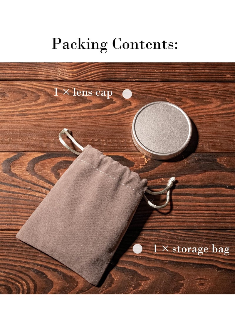 KASTWAVE Lens Cap for Fujifilm Instax Mini Evo, Fuji Mini Accessories for Fuji Instax Mini Evo Lens Cover, Anti-Scratches Aluminum Mini Evo Lens Cap with Flocking Internal - Image 4