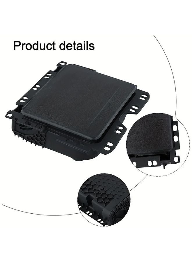 Black Car Rear Center Console Cup Holder Replacement for VW Golf Plus Sharan Tiguan Seat Alhambra - Image 5
