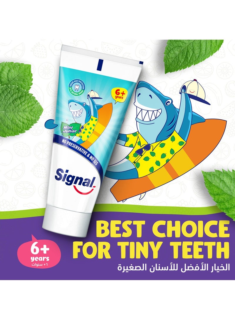 Signal Junior Toothpaste Mild Mint 50ml - Image 5