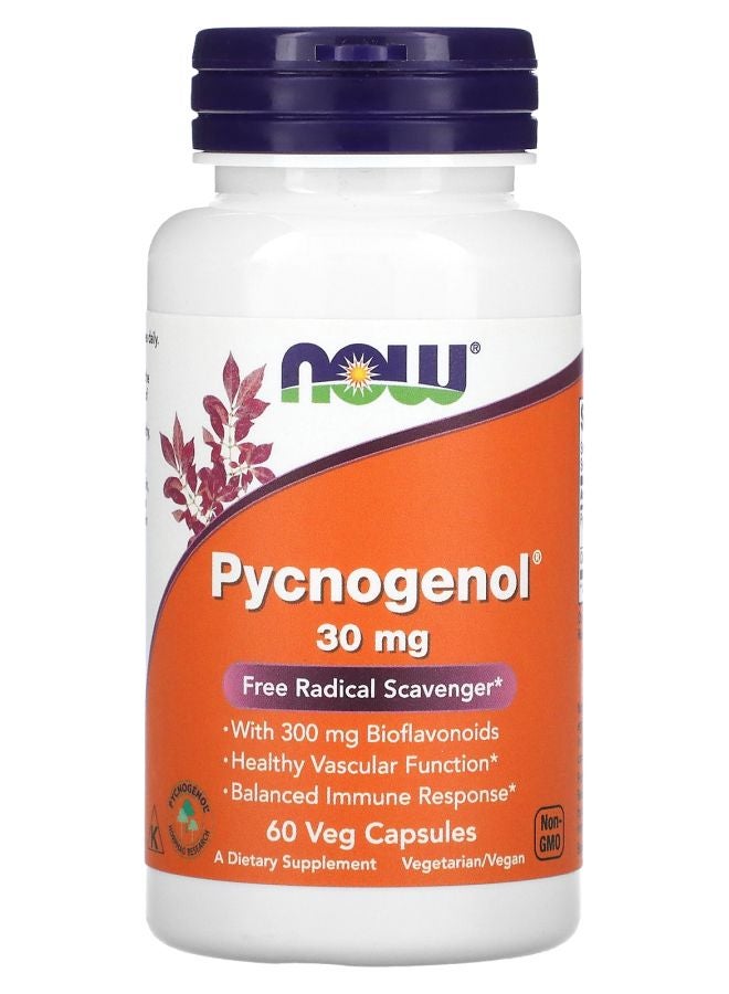 now بيكنوجينول 30 ملغ 60 كبسولة نباتية
