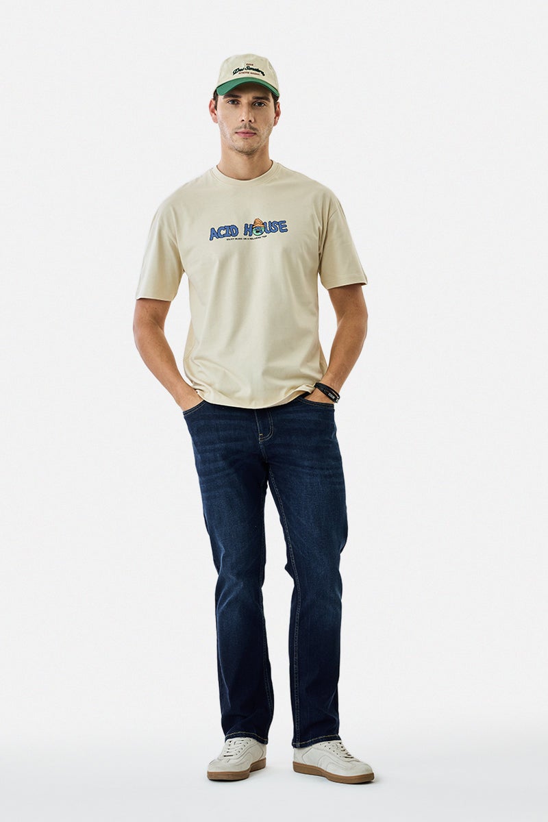 SNITCH Acid House Oversized 100% Cotton T-Shirt - Image 2