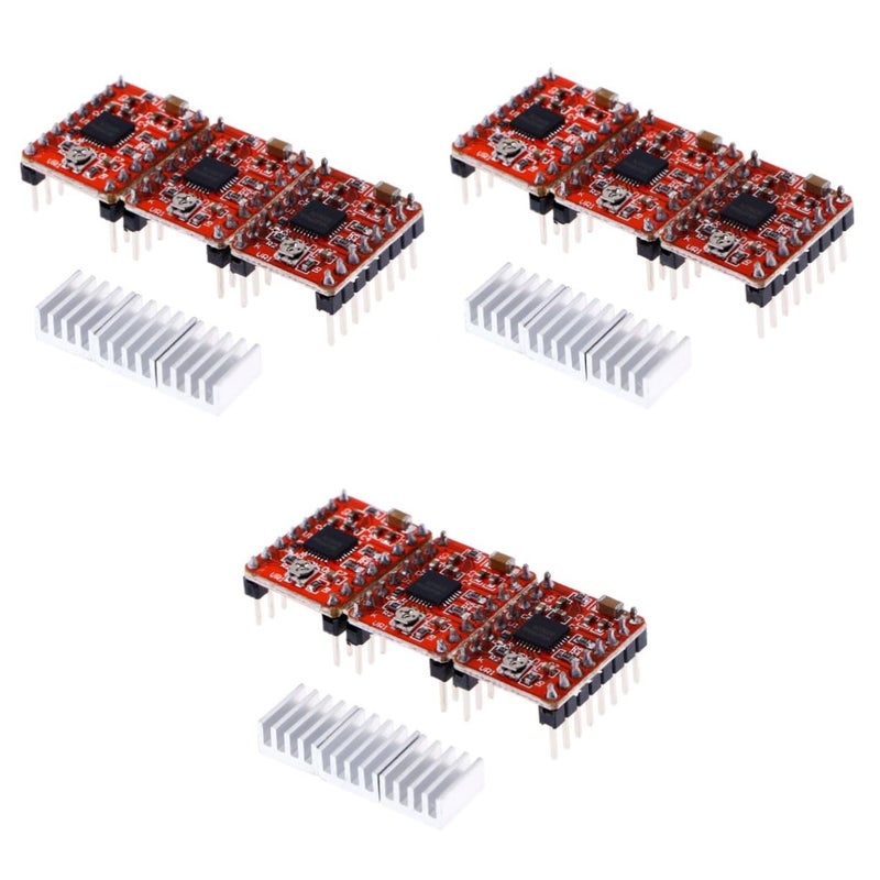3 Pack Stepper Motor Driver Module With Over Temperature Protection Step Resolutions - Image 1