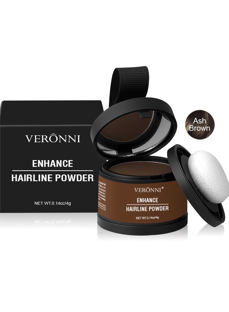 VERONNI Enhance Hairline Powder, Hairbear Hair Filler,Hairline Shadow Powder,Hairline Powder Instantly Conceals,Instant Volume&scalp Coverage for Thinning Hair,Fast & Full Care, 100% Water Sweat Resistant - Image 1