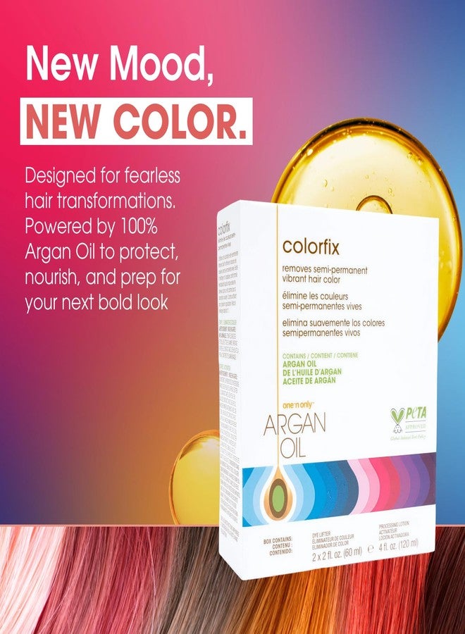 One N Only One 'n Only Colorfix Semi Permanent Hair Color Remover Kit - Professional Hair Dye Remover With Argan Oil - Provides Targeted Color Correction for All Types - Cruelty Free Formula (1 Kit) - Image 2