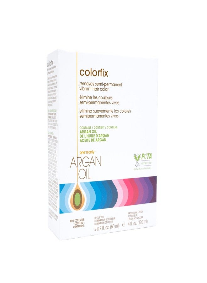 One N Only One 'n Only Colorfix Semi Permanent Hair Color Remover Kit - Professional Hair Dye Remover With Argan Oil - Provides Targeted Color Correction for All Types - Cruelty Free Formula (1 Kit) - Image 1