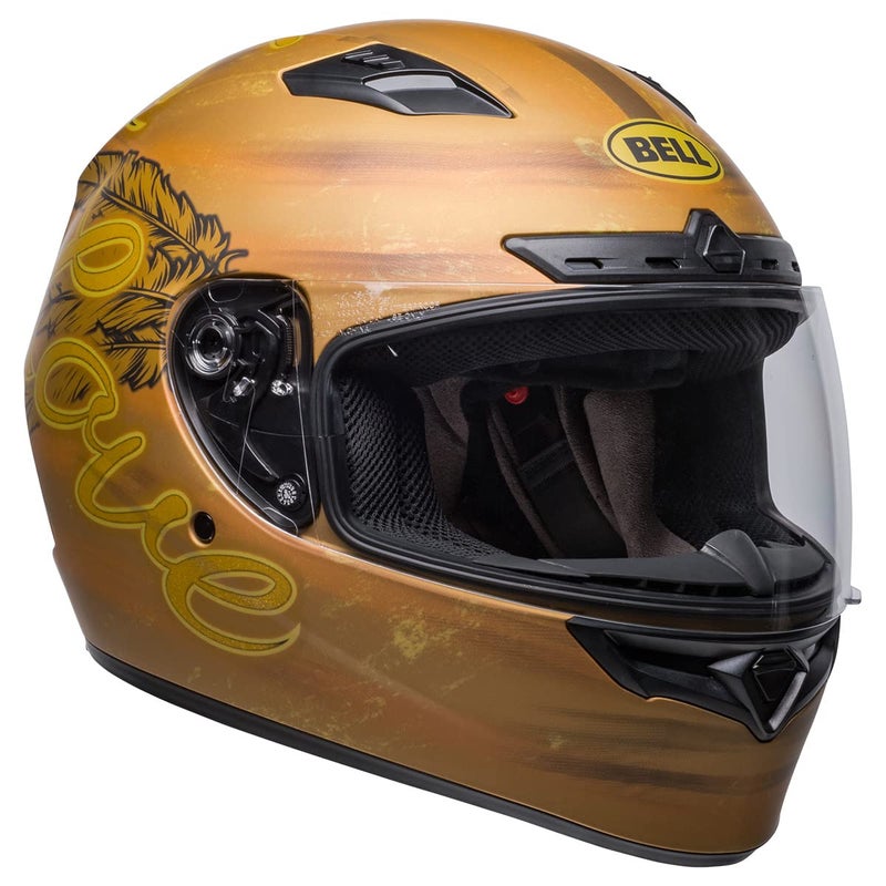 Bell Qualifier DLX MIPS Street Helmet Hart Luck Live Matte Gold Medium
