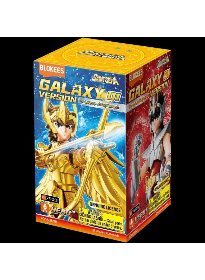 Blokees | Saint Seiya Galaxy Version 01 | Collectible Action Figure Blind Box | Hero10 Licensed Model Kit - Image 4