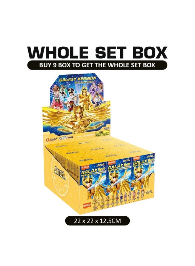 Blokees | Saint Seiya Galaxy Version 01 | Collectible Action Figure Blind Box | Hero10 Licensed Model Kit - Image 2