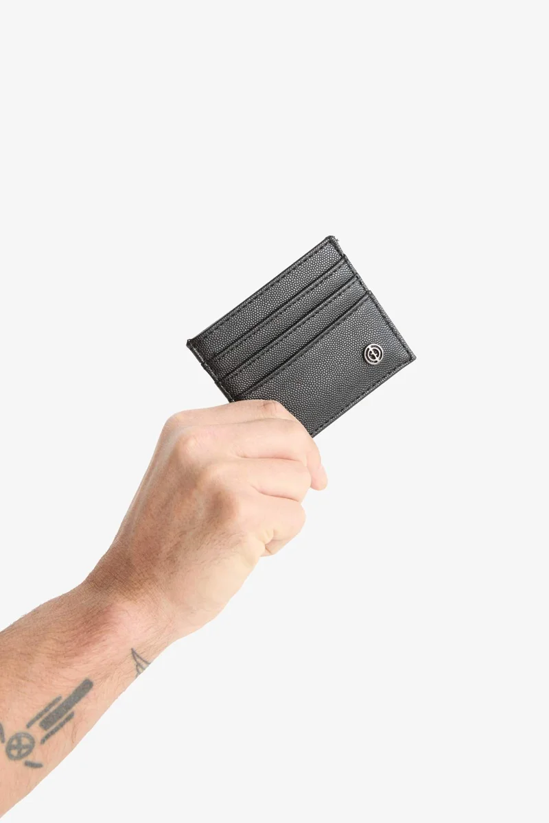 ديفاكتو Man Faux Leather Card Holder