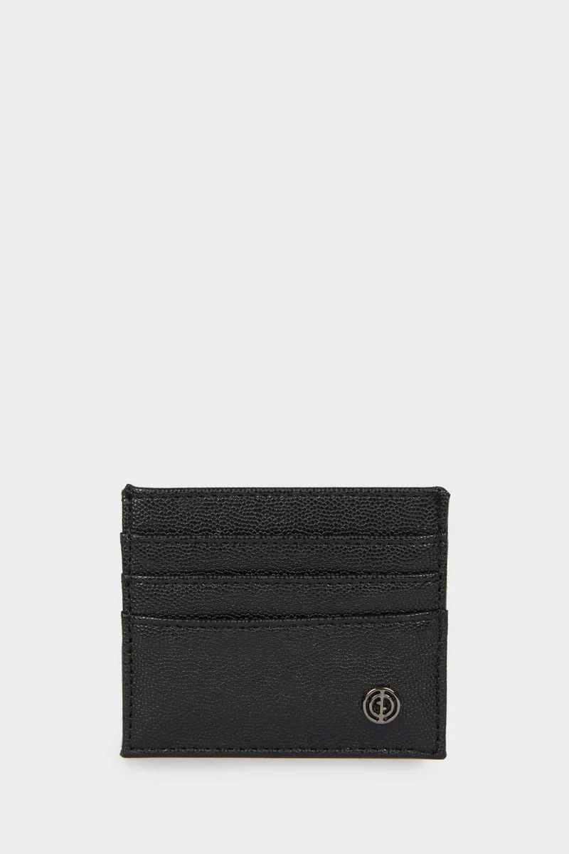 ديفاكتو Man Faux Leather Card Holder