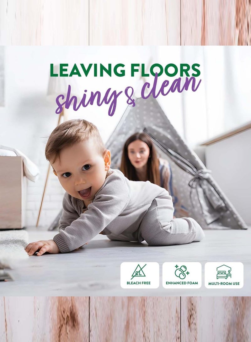 Litro Floor Cleaner Liquid & Disinfectant 3L – Breeze of Emotions Fragrance – Multipurpose Floor Cleaning Liquid, Floor Disinfectant for Deep Cleaning & Long Lasting Freshness - Image 4