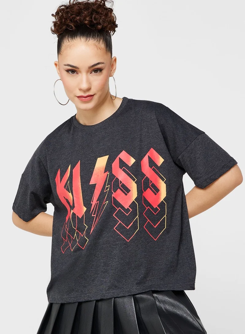 Ginger Wide Fit Graphic T-Shirt