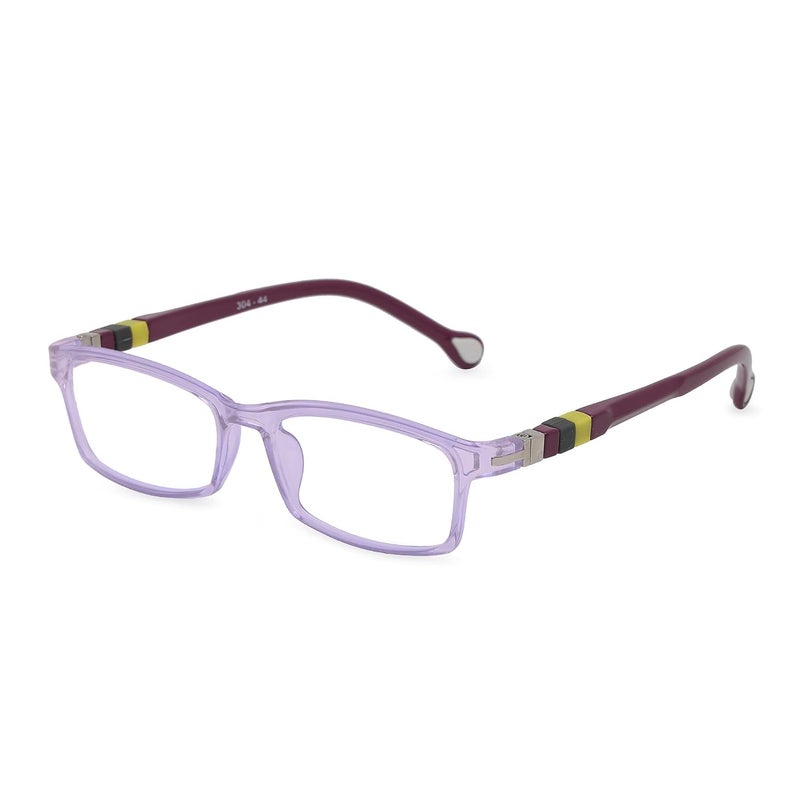 Vast® TRU BLU Kids Blue Ray Blocking & Antiglare Zero Power Round Computer Eyeglasses (Age:- 4-7 Yrs) - Image 1