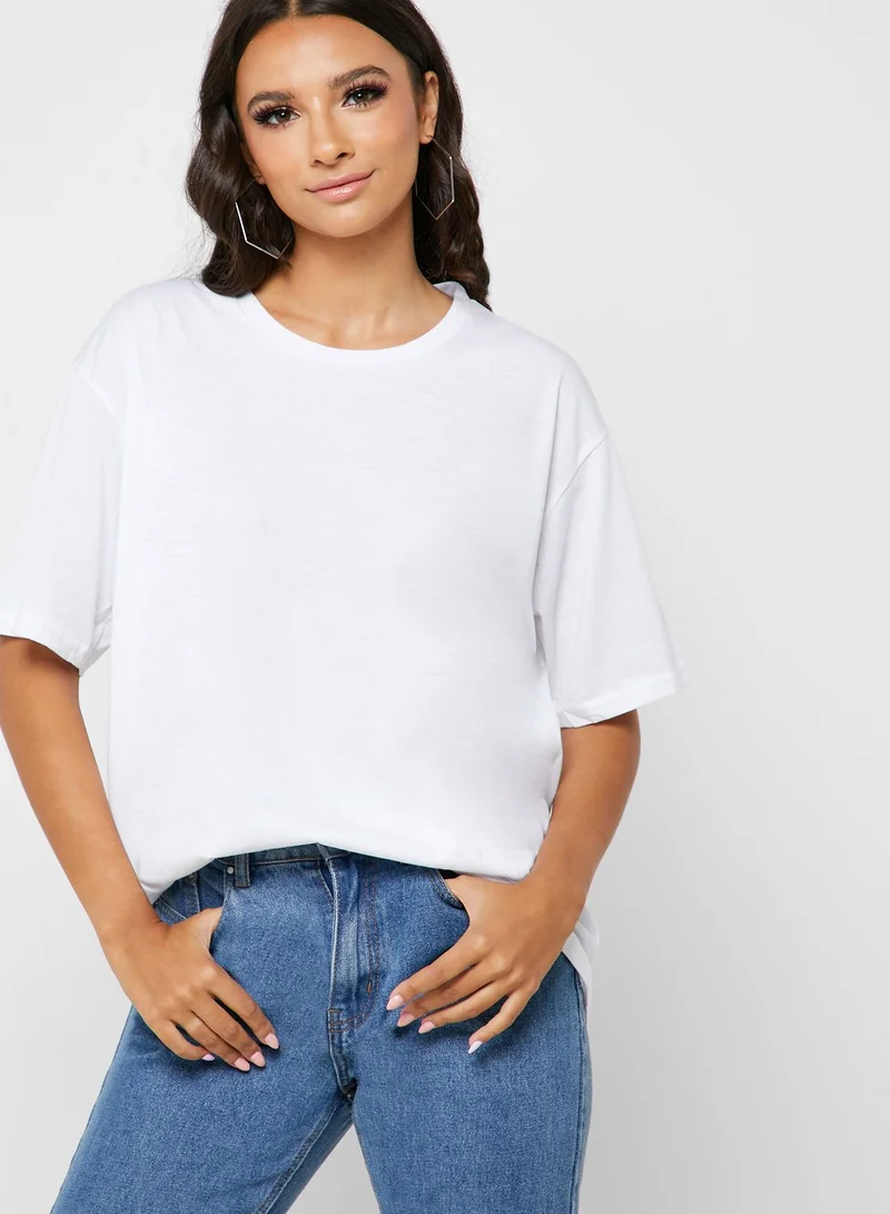 Ginger Basics Oversized Crew Neck T-Shirt
