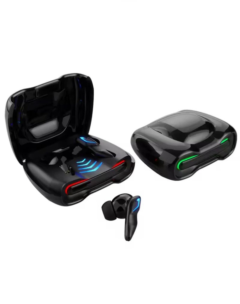 Life Like UFO Truly Wireless in Ear Earbuds with 48H Playtime, 45 ms Low Latency Gaming, 4 Mics ENC, Breathing LEDs, 13 mm Bass Driver Earbuds TWS - Image 3