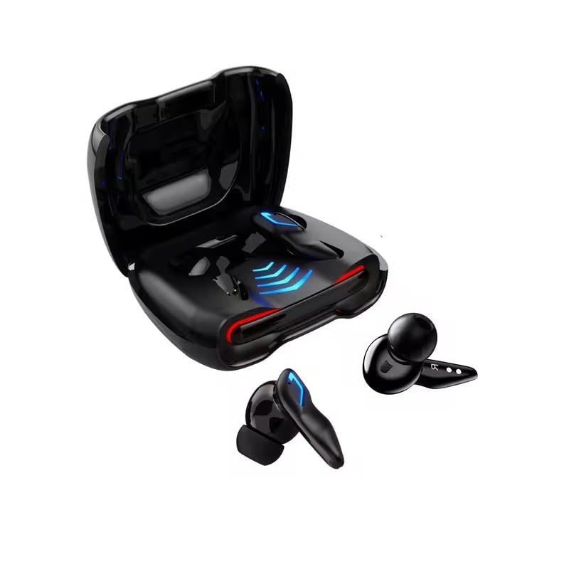 Life Like UFO Truly Wireless in Ear Earbuds with 48H Playtime, 45 ms Low Latency Gaming, 4 Mics ENC, Breathing LEDs, 13 mm Bass Driver Earbuds TWS - Image 4