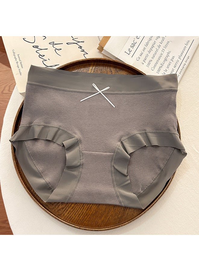 Melard Bow-knot Student Girl Underwear, A-grade Antibacterial, Class A Mulberry Silk Crotch, Comfortable And Breathable Women's Briefs