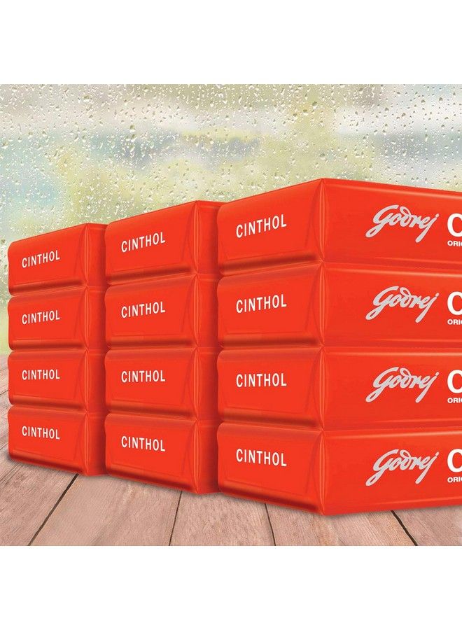 Cinthol Original Soap 100G (Pack Of 12) ; Germ Protection ; Soaps For Bath ; Grade 1 Soap ; For All Skin Types - Image 3