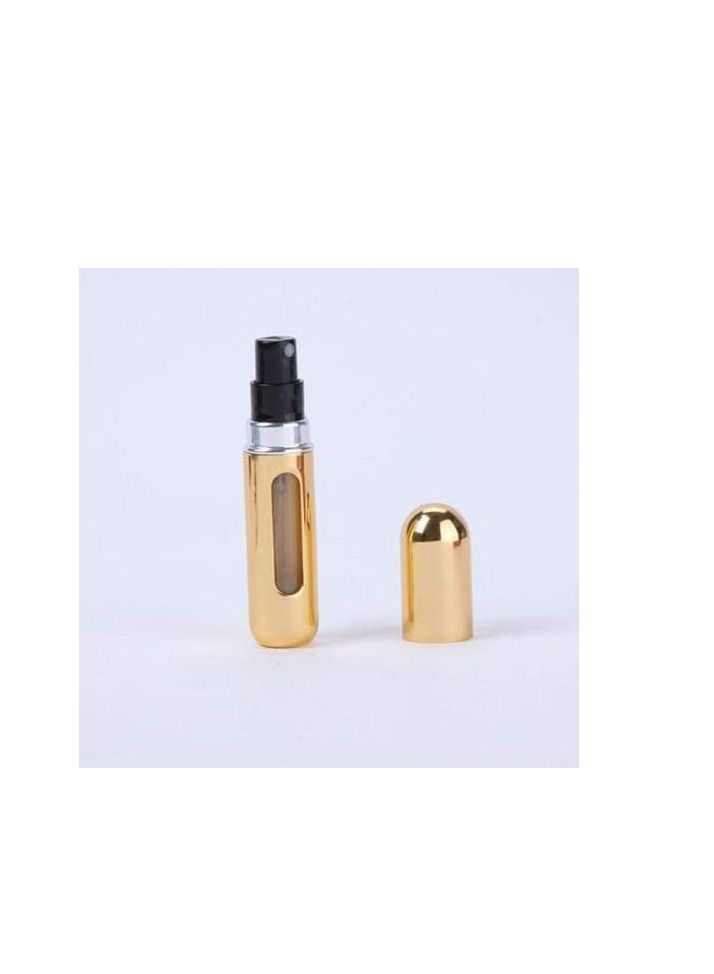 أوريتي Oriti سهلة إعادة تعبئة السفر عطر رذاذ زجاجة-ذهب  - Image 5