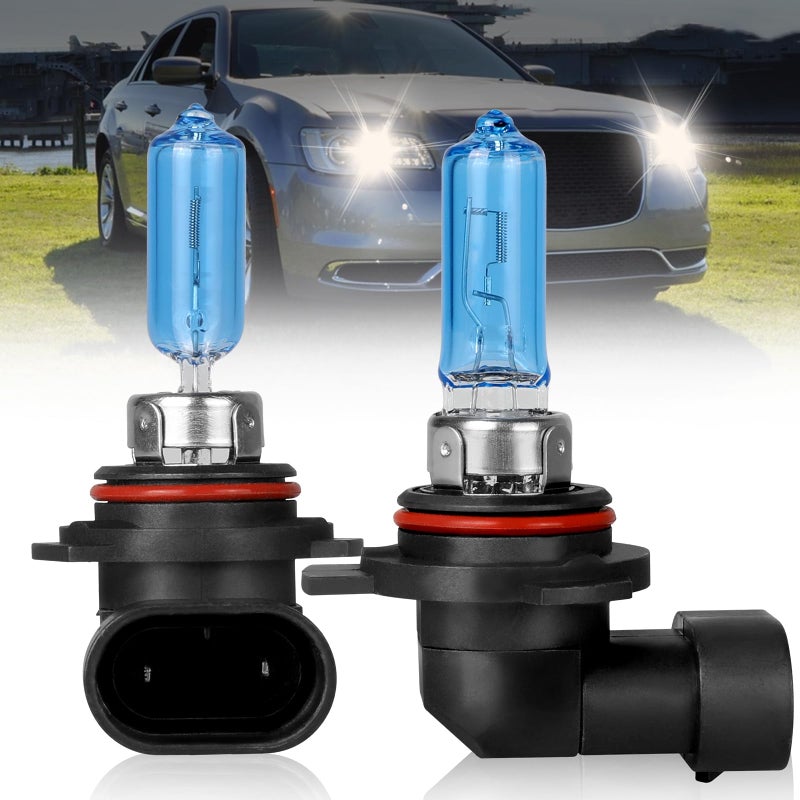NSDXCT 9012 High Performance Headlight Bulbs For Chrysler 200 300 20112015 Halogen Bulbs 9012 HIR2 High Low Beam Light Bulbs Super Bright 5000K Front Light Car Replacement Bulb 2PCS
