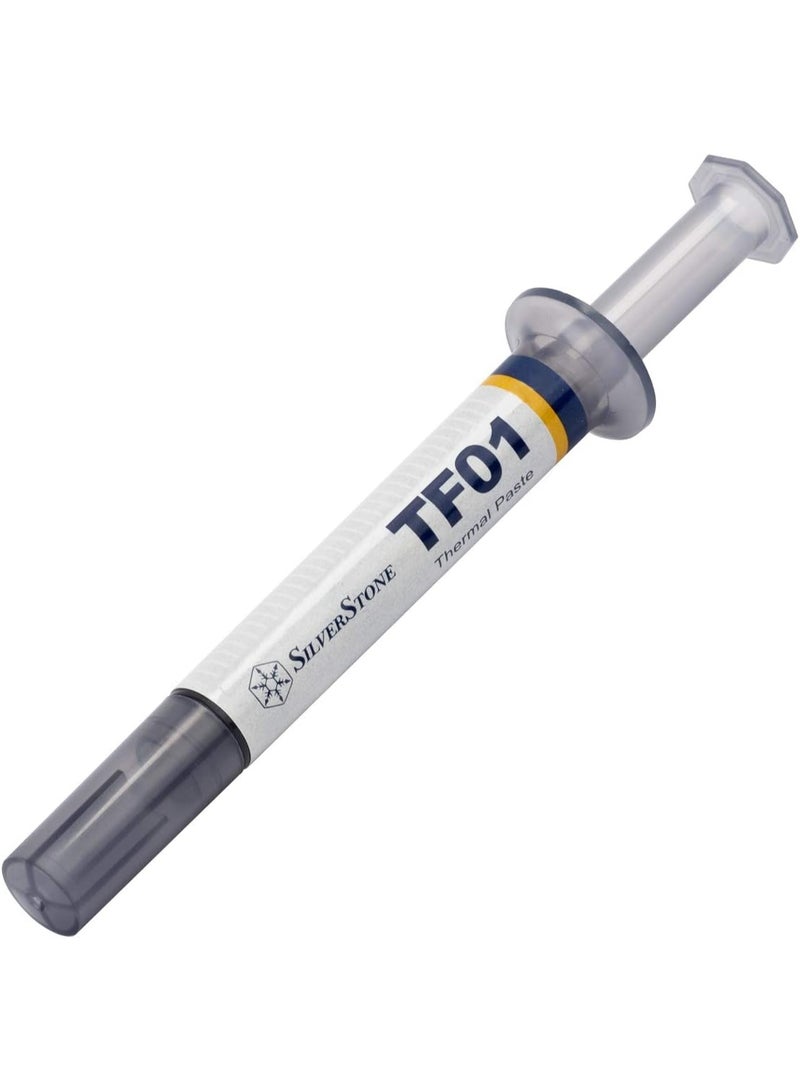SILVER STONE TF01 Thermal Paste with High Thermal Conductivity, No Separation, Penetration or Leakage TF01 - Image 1