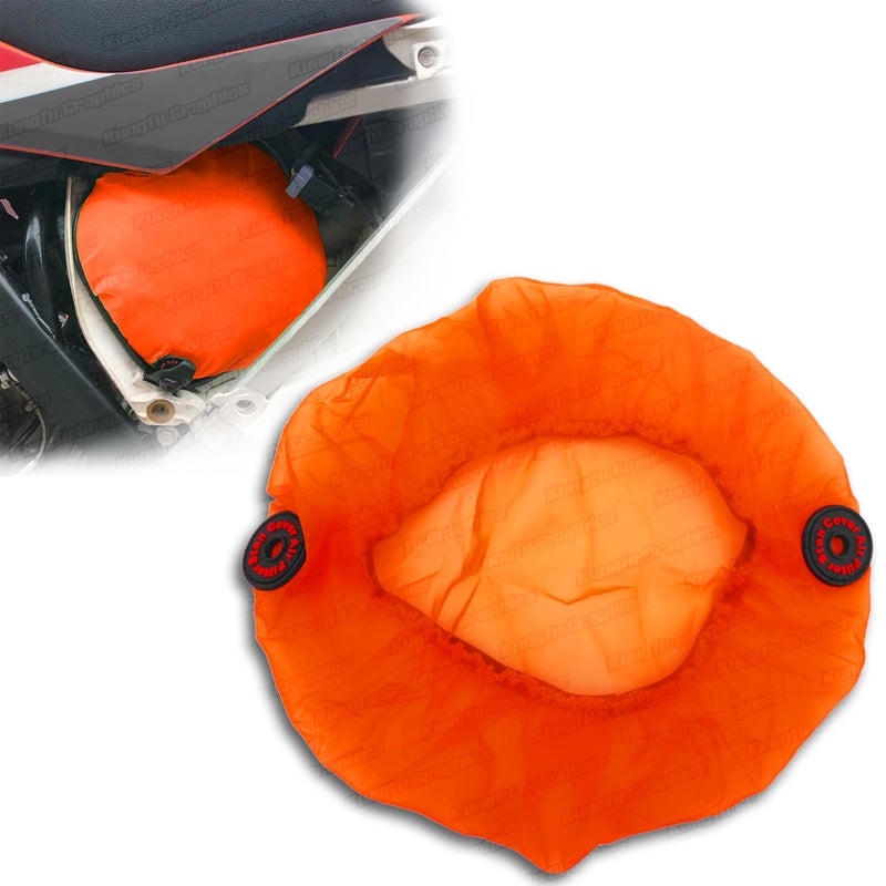 Foam Air Filter Cover Wrap Universal for Dirt Bike SX SXF EXC EXCF XCW XCFW TE FE TC FC TX FX orange