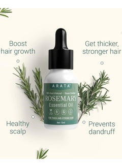 ARATA Arata Rosemary Essential Oil (15 Ml)  - Image 3
