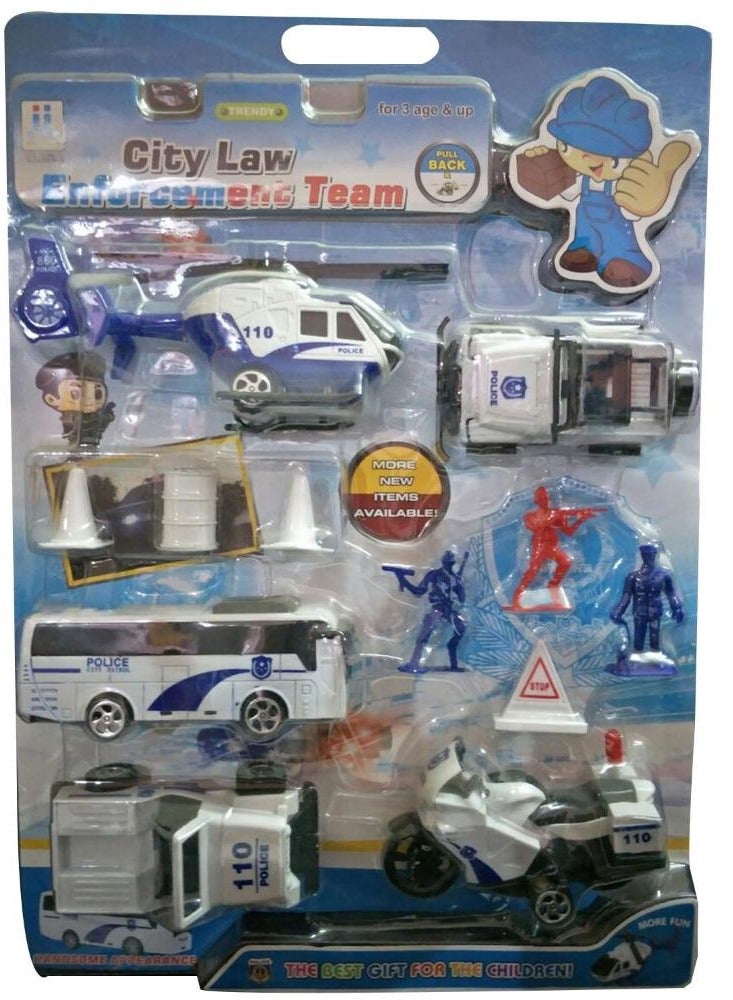Play-Hub Combo of Army & Police Combat Toy Set - Image 2