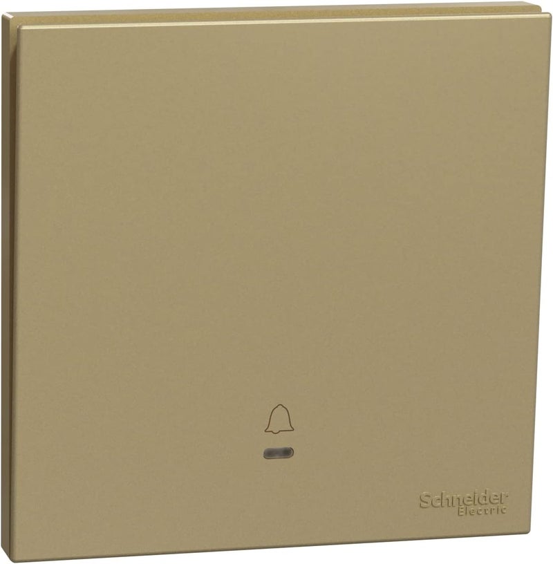 Schneider Electric AvatarOn C Bell Switch - Wine Gold - Image 1