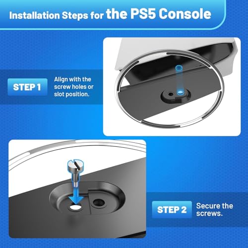 New World Vertical Stand for PS5 Consoles ,For PS5 fat and PS5 Slim ,For Playstation 5 Slim Base Accessories - Image 5