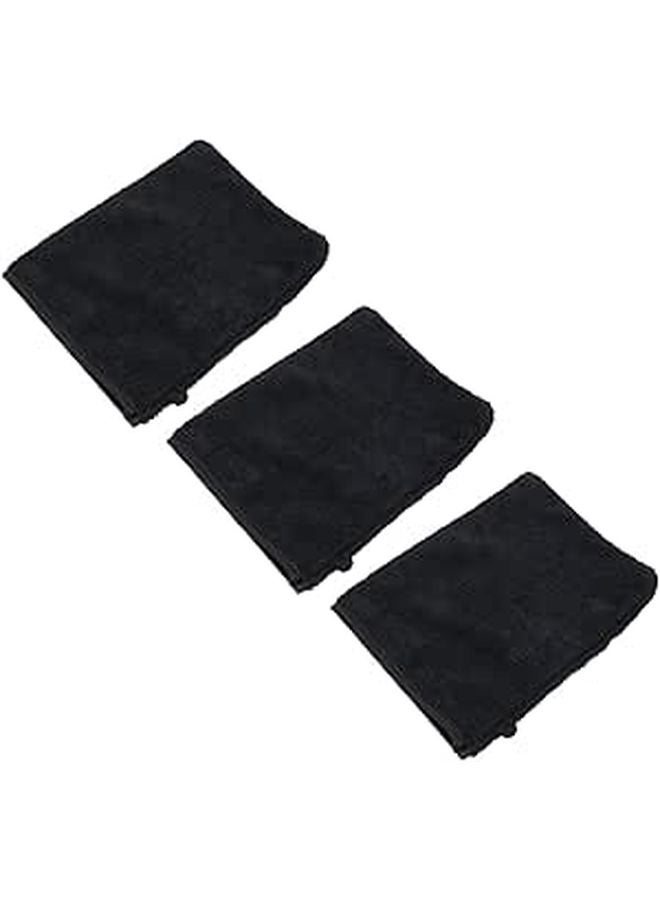 Microfiber Face Washing Mitts 3 Pack For Makeup Removal Sensitive Skin Travel Gloves - Image 1