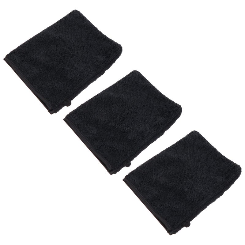 Microfiber Face Washing Mitts 3 Pack For Makeup Removal Sensitive Skin Travel Gloves - Image 2