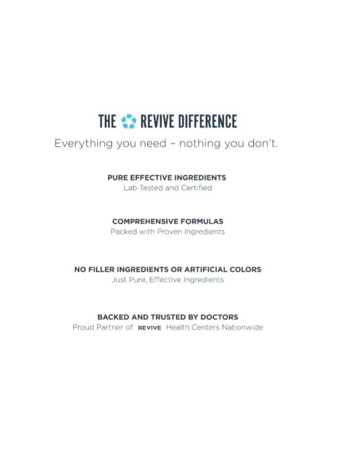 ريفايف متعدد الفيتامينات - يعزز صحة القلب والأوعية الدموية والجهاز العصبي مع العافية الشاملة - 150 كبسولة نباتية - Image 3