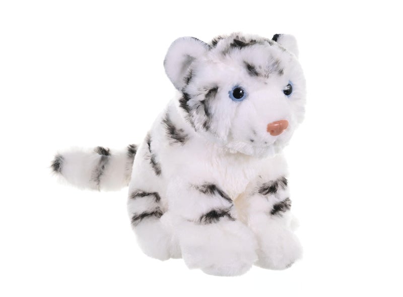 Wild Republic White Tiger Plush Cuddlekins Mini Stuffed Animal Plush Toy Gifts for Kids 8 Inches - Image 2