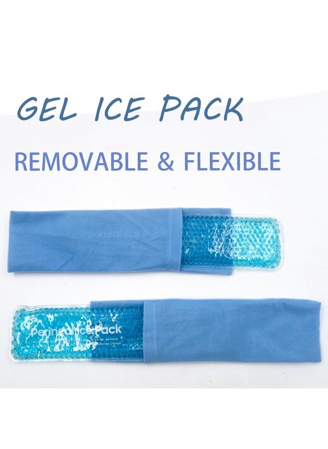 coldchill - Reusable Perineal Ice Packs for Postpartum & Hemorrhoid Pain Relief, hot & Cold Pack for Women After Pregnancy, 2 Ice Pack and 3 Cover. (New Blue) - Image 1