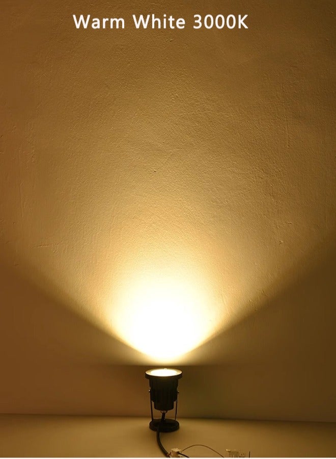 أضواء الجدار في الهواء الطلق IP65 للماء 7W أسود الحديثة LED أضواء المناظر الطبيعية الجدار الشمعدانات مصباح مع غطاء الألومنيوم للفناء الخارجي 12V الجهد المنخفض منزل حديقة الحديقة فناء مسار الديكور - Image 4
