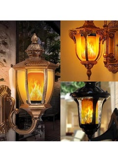 General E27 Gravity Sensor LED Flame Bulbs for Parties, Porches, Terraces, Interior & Outdoors, 4 Packs  - Image 5