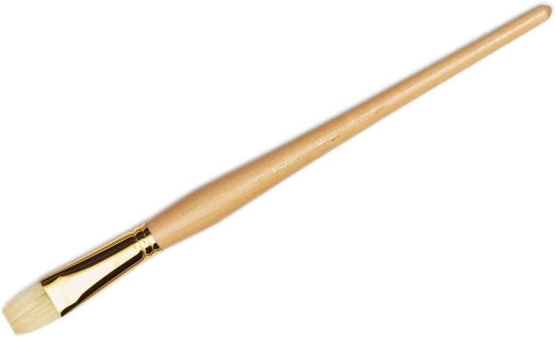 Raphael D'Artigny 3590 Interlocked White Bristle Brush, Bright, 22 - Image 1