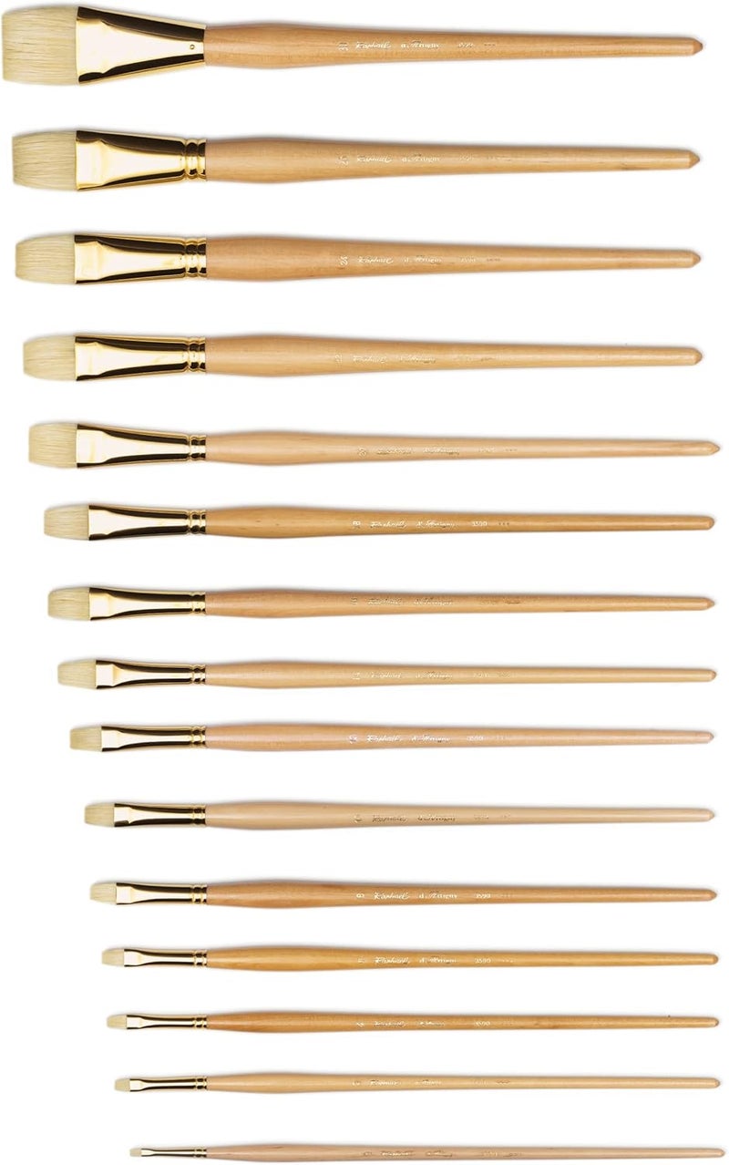 Raphael D'Artigny 3590 Interlocked White Bristle Brush, Bright, 22 - Image 2