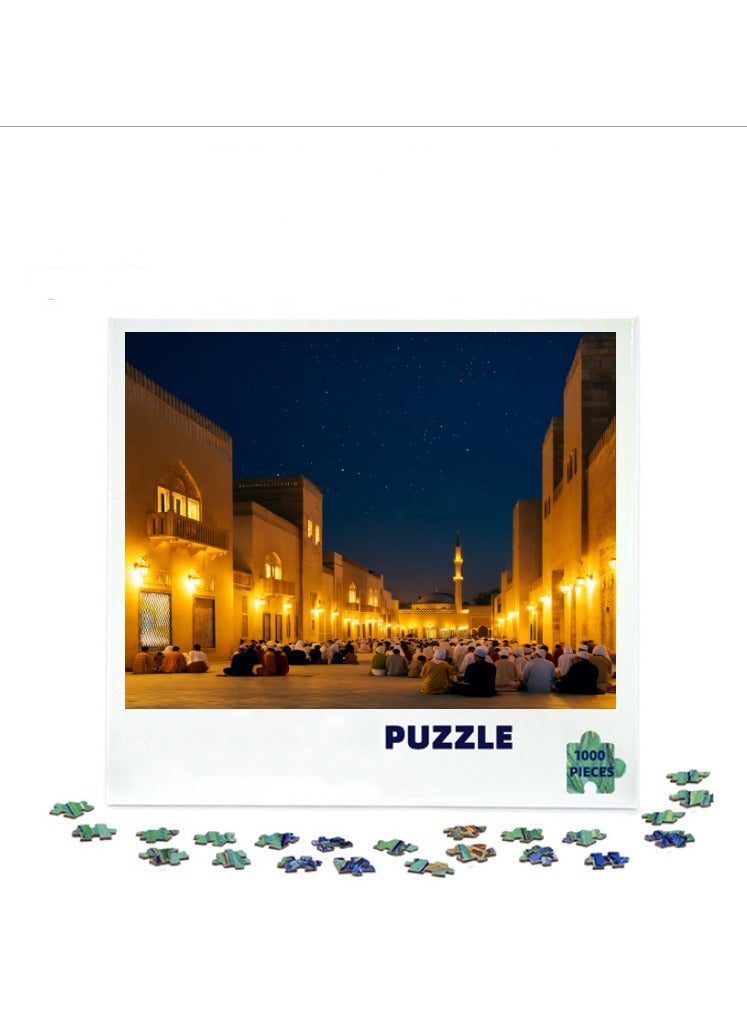 Anna 1000-Piece Colorful Oil Painting Jigsaw Puzzle - Enhance Your Creativity! - Image 2