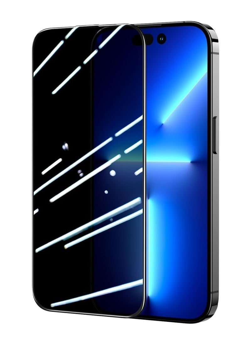 Generic - Tempered Glass Screen Protector for iPhone X  Clear/Blac   JR-PF903 - Image 1