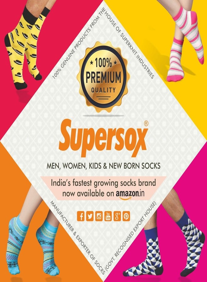 Supersox Ankle Disney Character Socks for Kids, Made with Breathable, Anti Odour & Moisture Absorbent Combed Cotton with a Extra Durable Welt, Ideal For All Day Wear (Pack Of 5) - Image 5