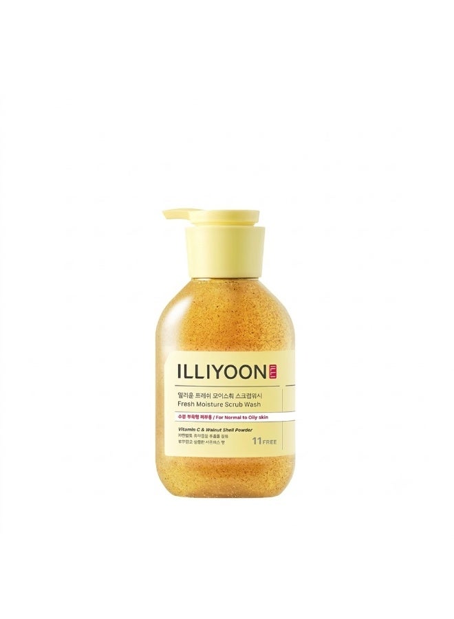 ILLIYOON Fresh Moisture Body Scrub Wash, 400ml - Image 1
