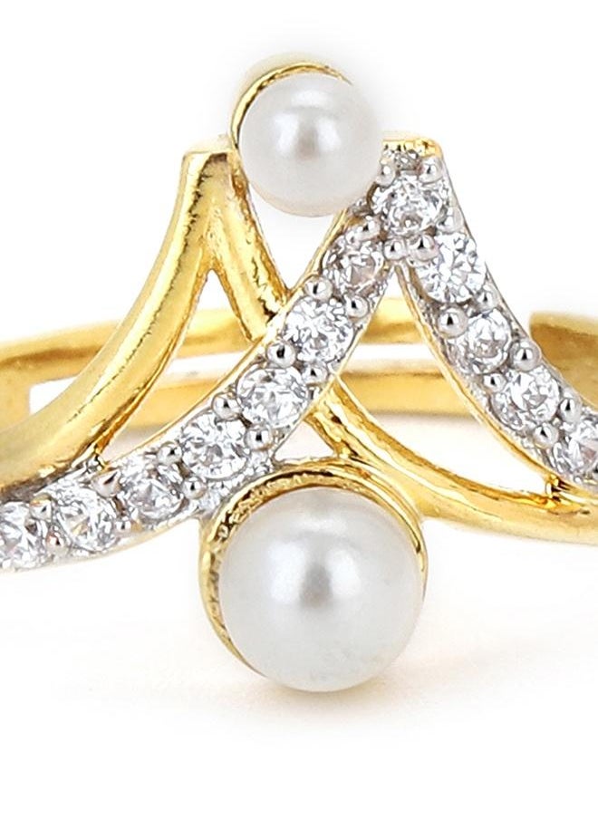 VOYLLA Voylla Gold-Plated Brass Ring  - Image 4