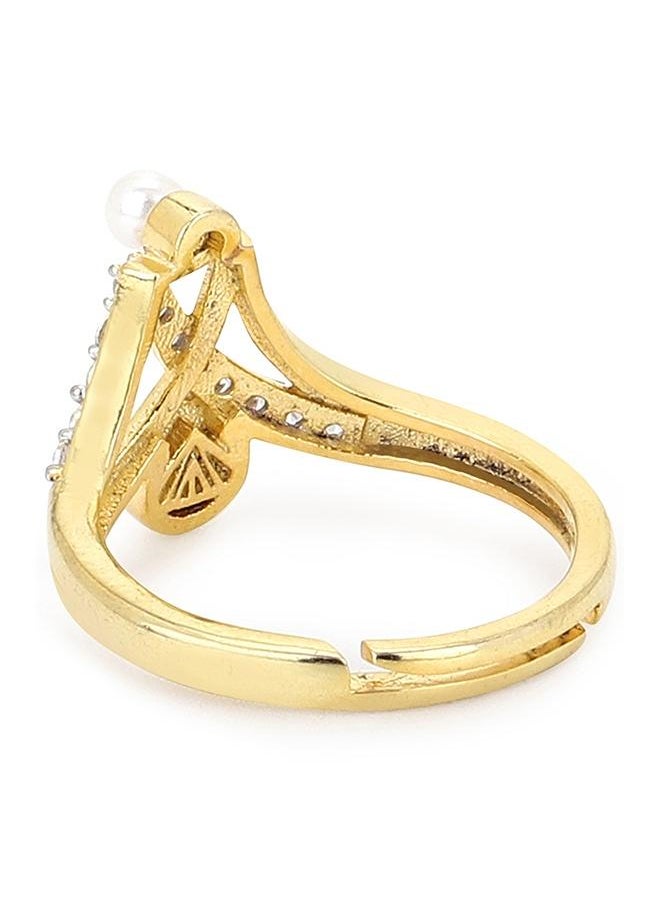 VOYLLA Voylla Gold-Plated Brass Ring  - Image 3