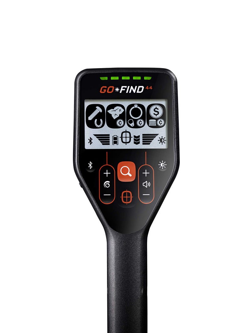 MINELAB كاشف المعادن مينيلاب GO-FIND 44 عالي القوة وخفيف الوزن للبالغين مع ملف مقاوم للماء بحجم 10 بوصات - Image 3