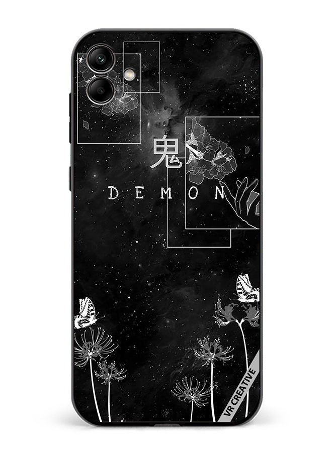 VR CREATIVE Protective Case Cover For Samsung Galaxy A04 Demon Design Multicolour - Image 1